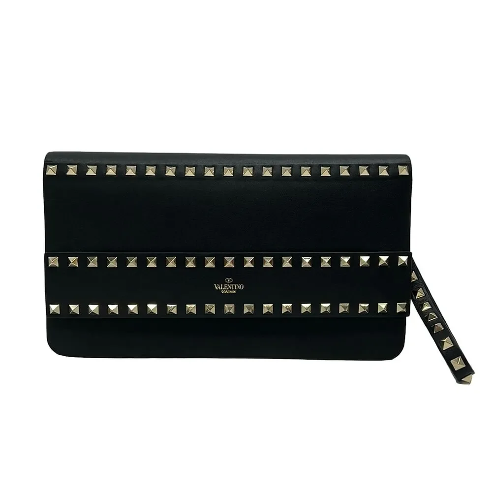 Valentino Garavani Rockstud Clutch Bag